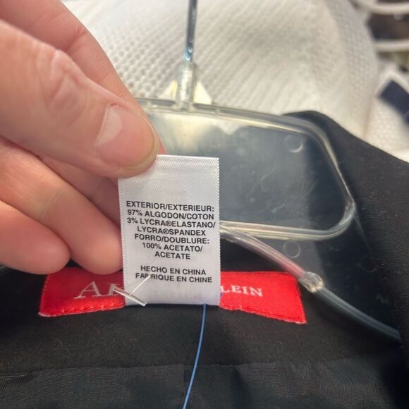 Anne Klein Ladies 14 Black White Jacket - Picture 6 of 8